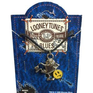 Rare New Old Stock Looney Tunes Taz Necklace 90s